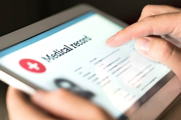 Archived stock photography for Patient Identity Management.